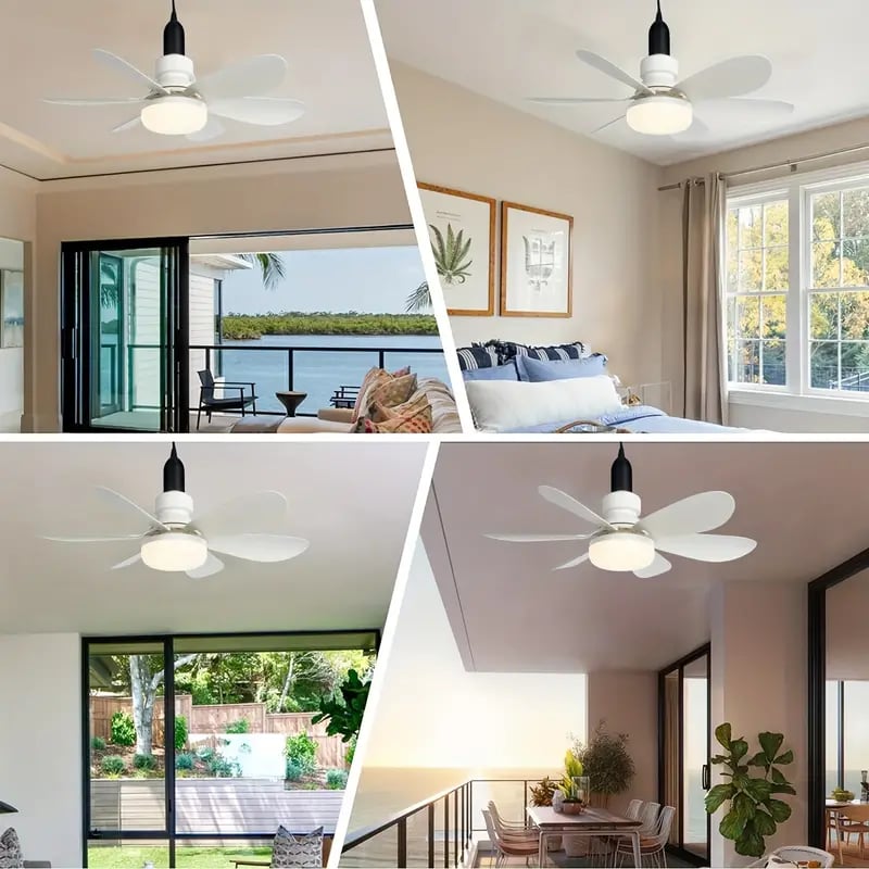 Versatile Ceiling Fan with Lights & Remote Control | Bright Illumination for Instant Comfort 7