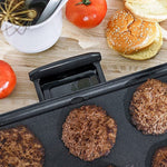 Versatile Electric Griddle | 24-Inch Cooking Surface with Adjustable Temperature for Effortless Meal Preparation 2