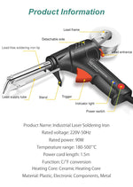 Versatile Electric Welding Tool with Rapid 20s Heat-Up & Ergonomic Handle for Efficient Welding and Cutting 7