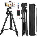 Versatile Extendable Phone Tripod with Bluetooth Remote for Steady Shots 0