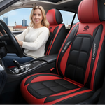 Versatile Faux Leather Car Seat Cover with Padded Foam Core for Comfort 0