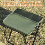 Versatile Foldable Backpack Stool with Heavy-Duty Support | Compact Design for Outdoor Comfort 7