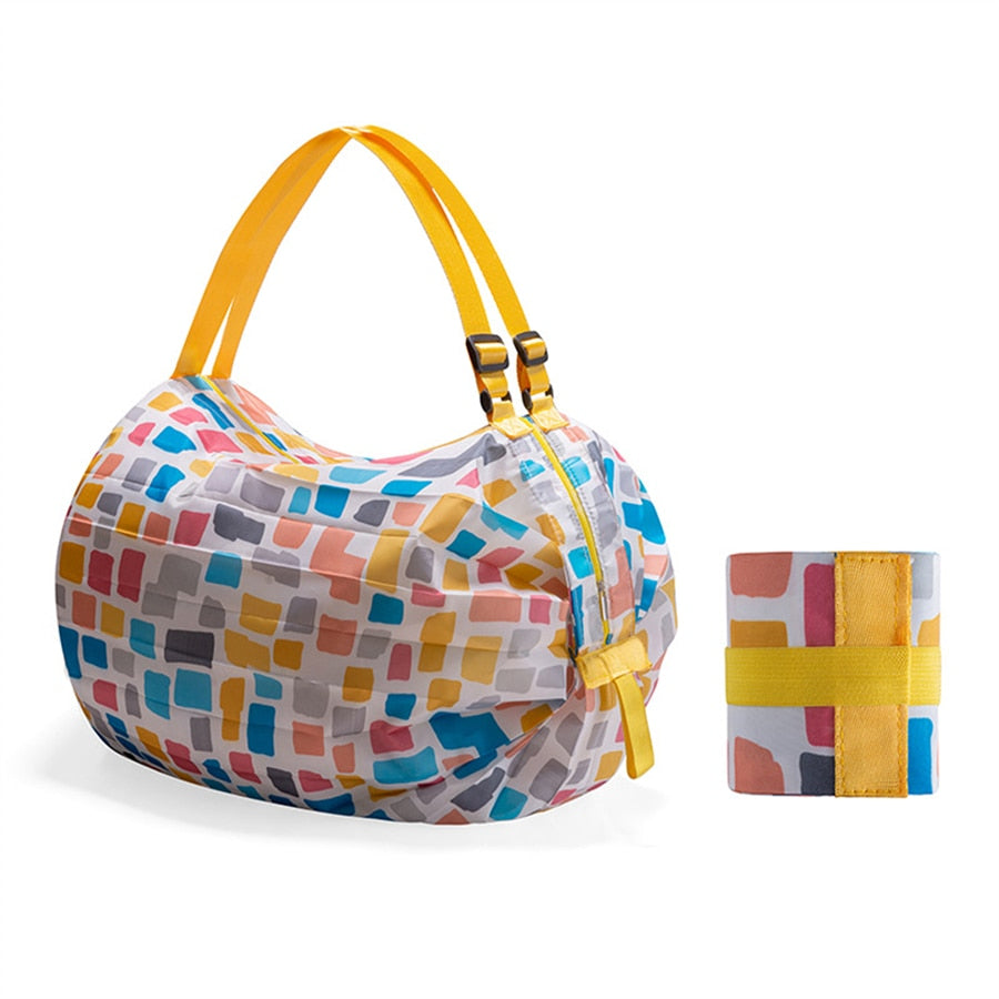 Versatile Foldable Shopping Tote with Large Capacity for Easy Carrying 0