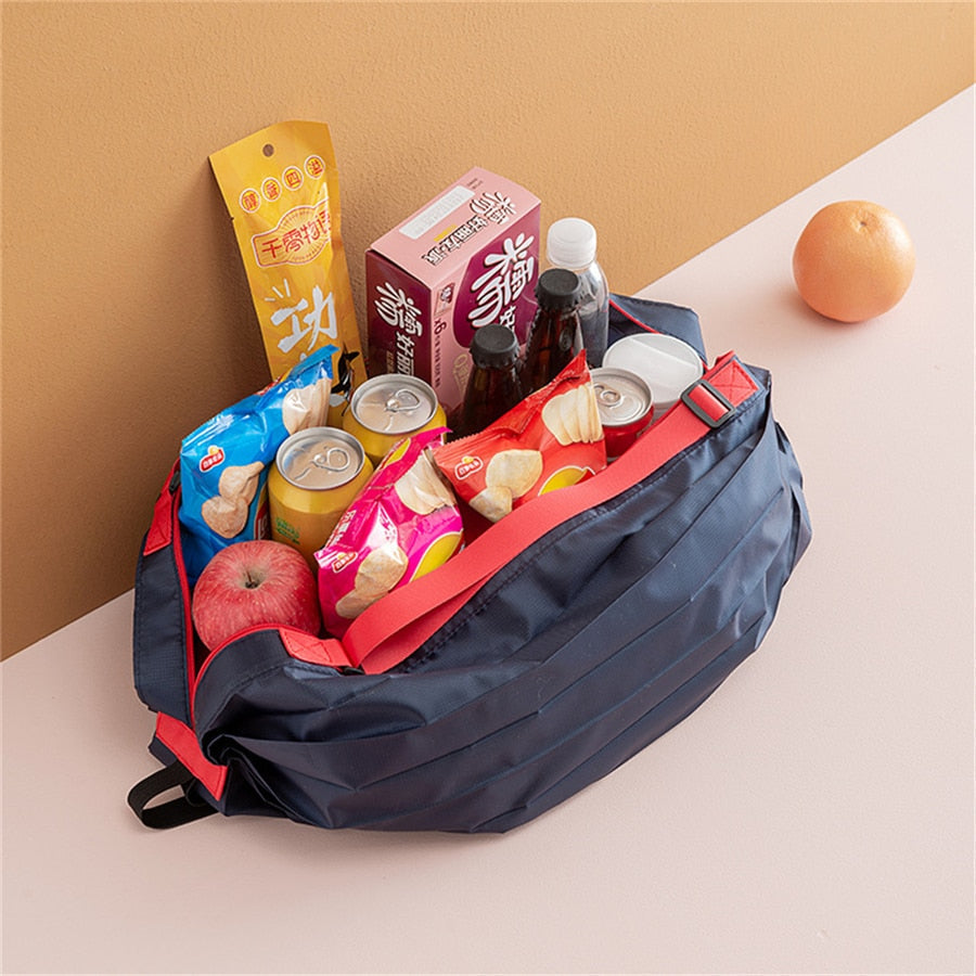 Versatile Foldable Shopping Tote with Large Capacity for Easy Carrying 2