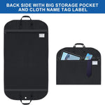Versatile Garment Bag | Waterproof Oxford Suit Cover with Gusset & Pockets for Travel and Storage 2