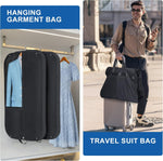 Versatile Garment Bag | Waterproof Oxford Suit Cover with Gusset & Pockets for Travel and Storage 3