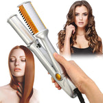 Versatile Hair Styling Tool | 2 in 1 Rotating Iron Hair Brush with Rapid Heating for Effortless Waves and Sleek Strands 1