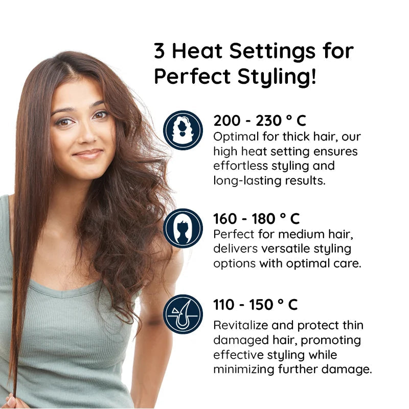 Versatile Hair Styling Tool | 2 in 1 Rotating Iron Hair Brush with Rapid Heating for Effortless Waves and Sleek Strands 4