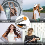Versatile Hair Styling Tool | 2 in 1 Rotating Iron Hair Brush with Rapid Heating for Effortless Waves and Sleek Strands 6