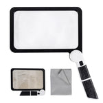 Versatile Handheld Magnifying Glass with LED Illumination & 5X Magnification for Enhanced Reading 2