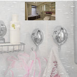 Versatile Home Organizer | 2-Pack Heavy-Duty Vacuum Suction Cup Hooks with Durable Design for Easy Storage 6
