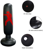 Versatile Inflatable Punching Bag for Kids & Adults with Stable Base | Perfect for Coordination and Stress Relief 1
