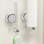 Versatile Kitchen Roll Holder | Vacuum Suction Cup, Drill-Free Design for Space-Saving Organization 2