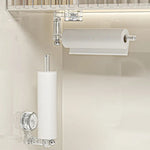 Versatile Kitchen Roll Holder | Vacuum Suction Cup, Drill-Free Design for Space-Saving Organization 4