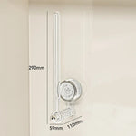 Versatile Kitchen Roll Holder | Vacuum Suction Cup, Drill-Free Design for Space-Saving Organization 5