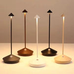 Versatile LED Table Lamp | Cordless & Waterproof with Adjustable Brightness | Ideal for Indoor and Outdoor Use 0