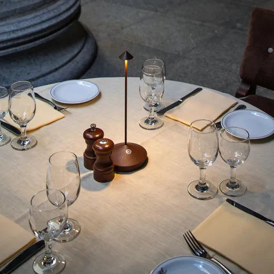Versatile LED Table Lamp | Cordless & Waterproof with Adjustable Brightness | Ideal for Indoor and Outdoor Use 2