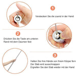 Versatile Metal Rod | Portable Self-Defense Tool with Quick Extension | Ideal for Magic Tricks 6