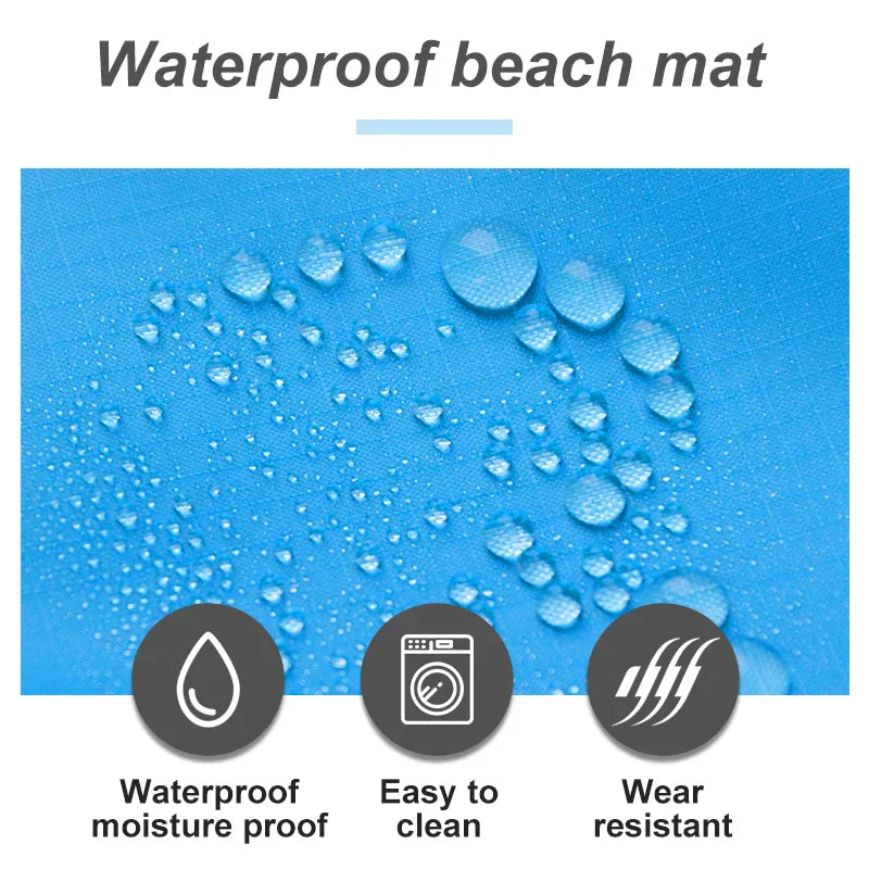 Versatile Outdoor Mat with Waterproof Surface | Lightweight and Compact for Easy Transport 2
