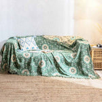 Versatile Reversible Sofa Cover Blanket with Soft Cotton Fabric | Multi-Size Options for Home Comfort 1