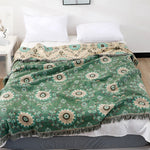 Versatile Reversible Sofa Cover Blanket with Soft Cotton Fabric | Multi-Size Options for Home Comfort 2