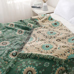 Versatile Reversible Sofa Cover Blanket with Soft Cotton Fabric | Multi-Size Options for Home Comfort 4