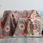 Versatile Reversible Sofa Cover Blanket with Soft Cotton Fabric | Multi-Size Options for Home Comfort 6