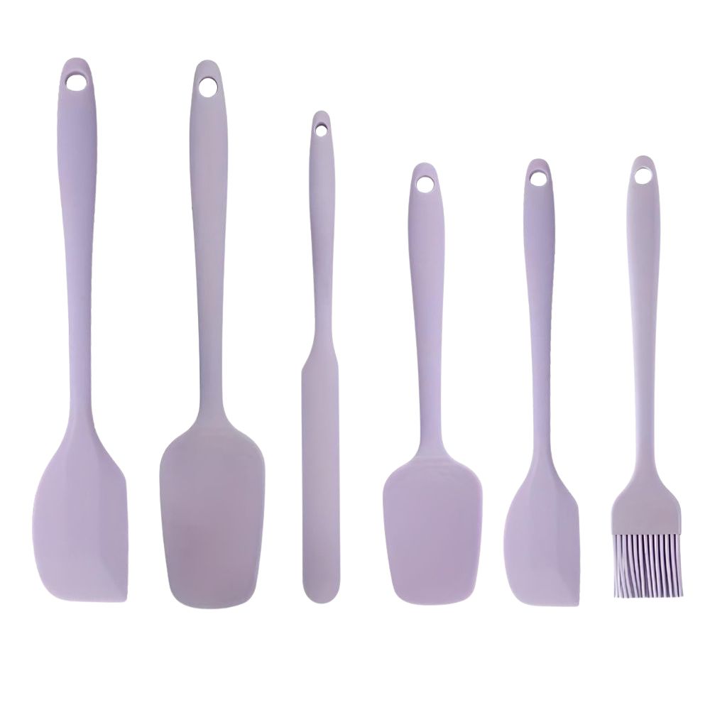 Versatile Silicone Spatula Set with Comfortable Grip | Essential Tools for Baking 10