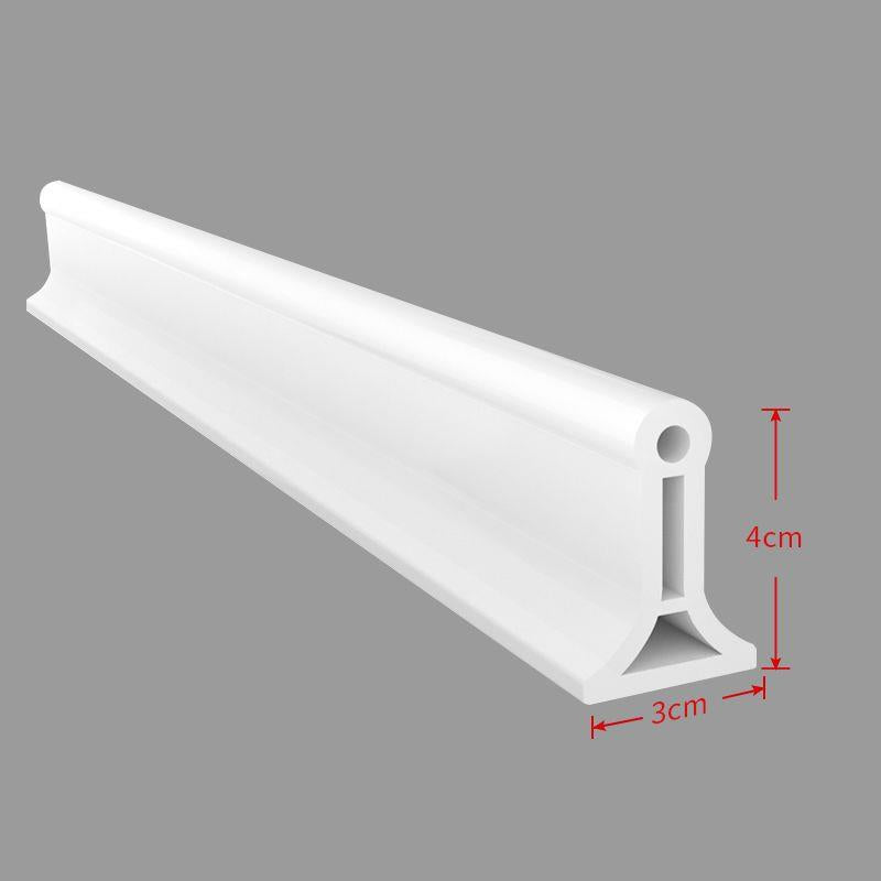 Versatile Silicone Water Retention Strip with 360-Degree Flexibility for Safe Showering 0