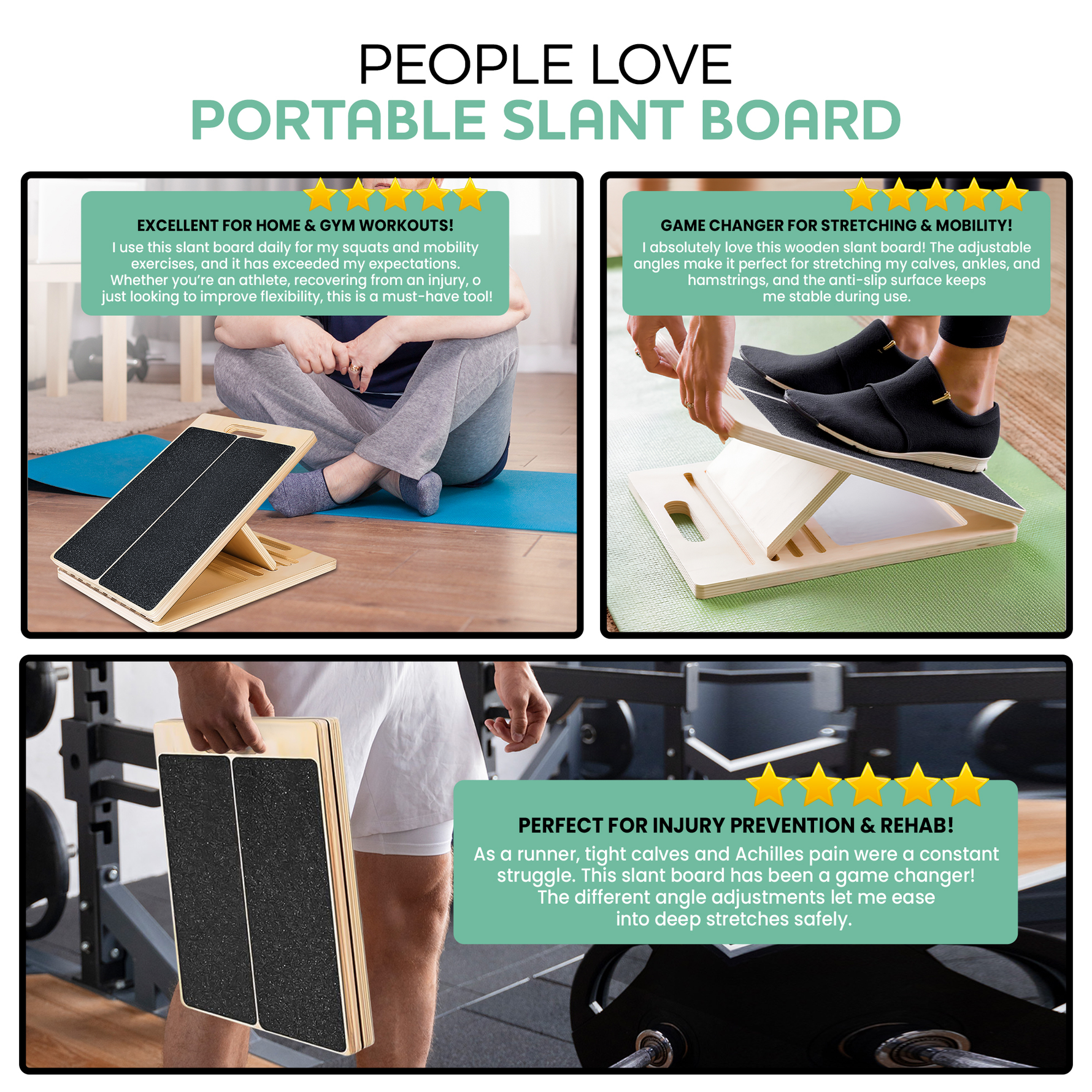 Versatile Slant Board | Adjustable Incline Board for Stretching & Mobility Enhancement 4