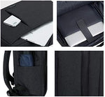 Versatile Slim Laptop Backpack with USB Charging Port & Water-Resistant Fabric for Travel and Daily Use 4