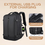 Versatile Travel Backpack | 40L Expandable Waterproof Design with USB Port | 17 Laptop Sleeve for Secure Storage 1