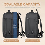 Versatile Travel Backpack | 40L Expandable Waterproof Design with USB Port | 17 Laptop Sleeve for Secure Storage 2