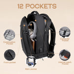 Versatile Travel Backpack | 40L Expandable Waterproof Design with USB Port | 17 Laptop Sleeve for Secure Storage 3