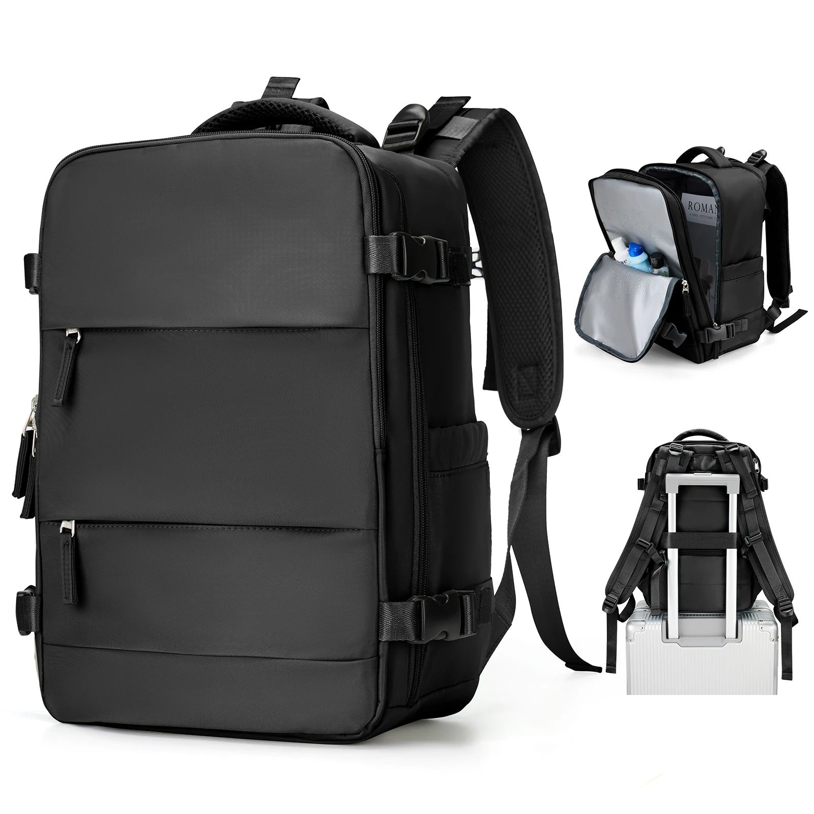 Versatile Travel Backpack | Lightweight Design with Padded Laptop Sleeve | Perfect for Daily Use and Quick Getaways 0