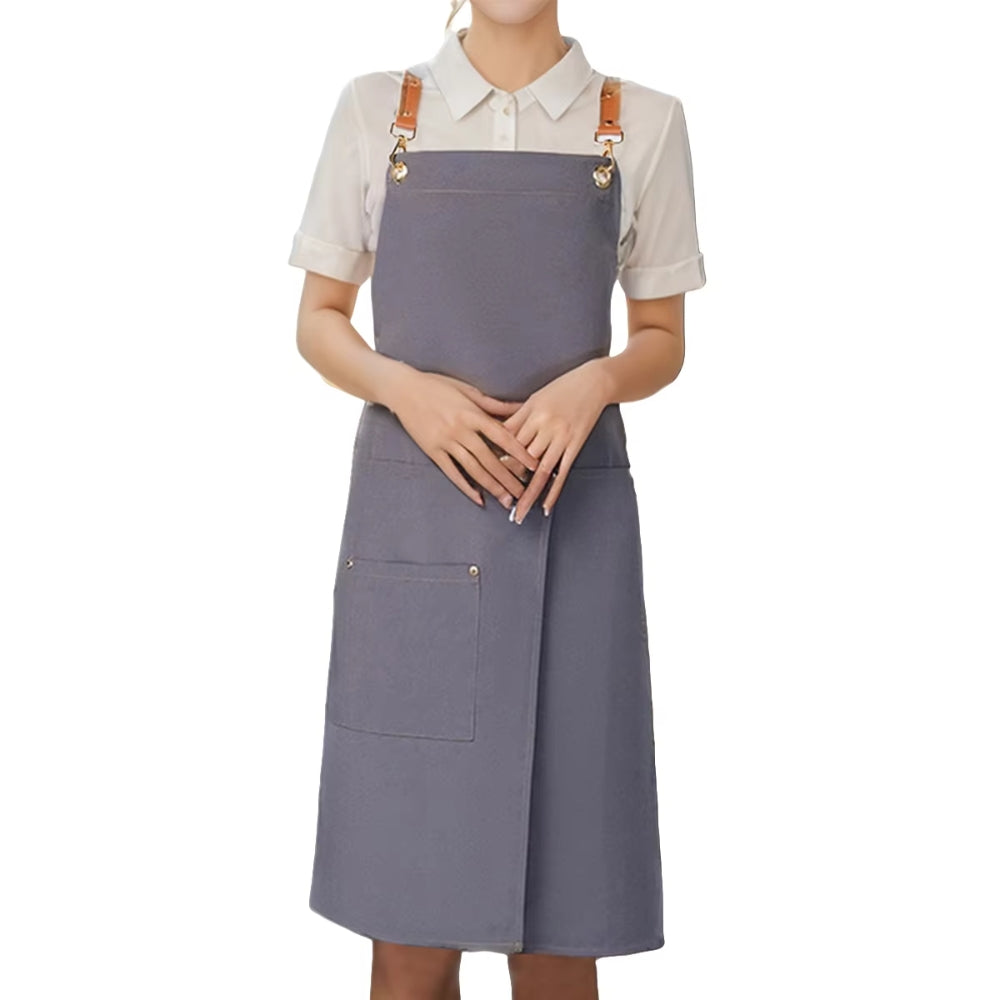 Versatile Unisex Split Skirt Apron with Pockets | Water-Resistant Fabric for Comfort and Style 11