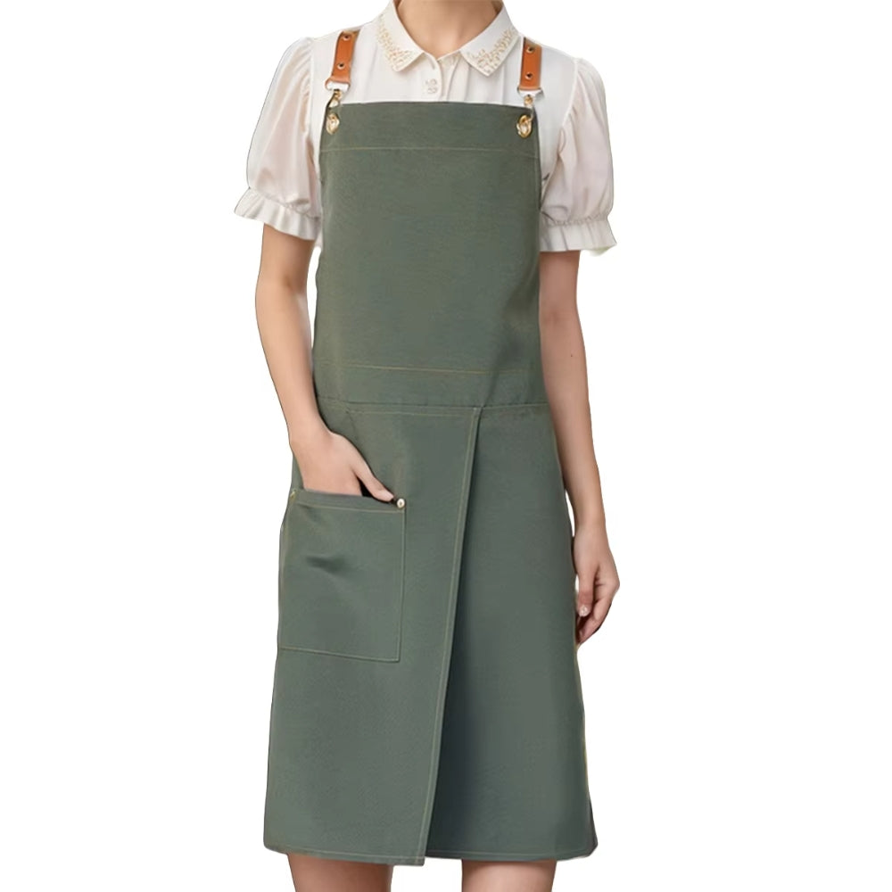 Versatile Unisex Split Skirt Apron with Pockets | Water-Resistant Fabric for Comfort and Style 3