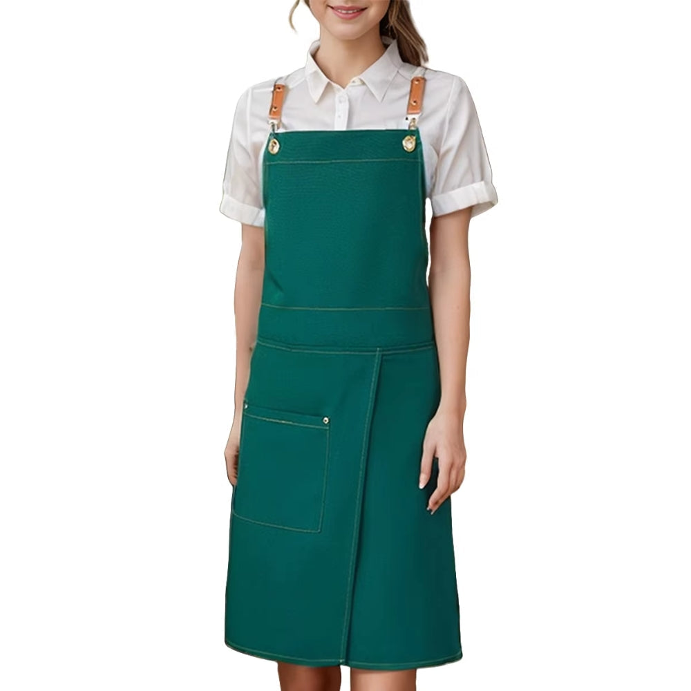 Versatile Unisex Split Skirt Apron with Pockets | Water-Resistant Fabric for Comfort and Style 4