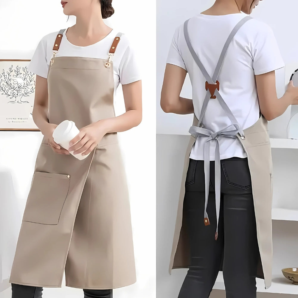 Versatile Unisex Split Skirt Apron with Pockets | Water-Resistant Fabric for Comfort and Style 6