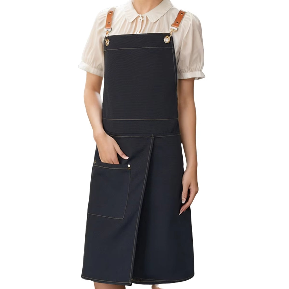 Versatile Unisex Split Skirt Apron with Pockets | Water-Resistant Fabric for Comfort and Style 9