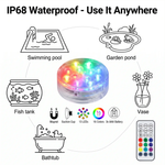 Versatile Waterproof LED Light with Remote Control & Suction Mounting | Perfect for Indoor and Outdoor Decoration 4