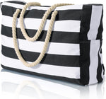 Versatile Waterproof Tote Bag with Zipped Storage for Work & Play 11