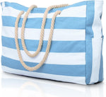 Versatile Waterproof Tote Bag with Zipped Storage for Work & Play 4