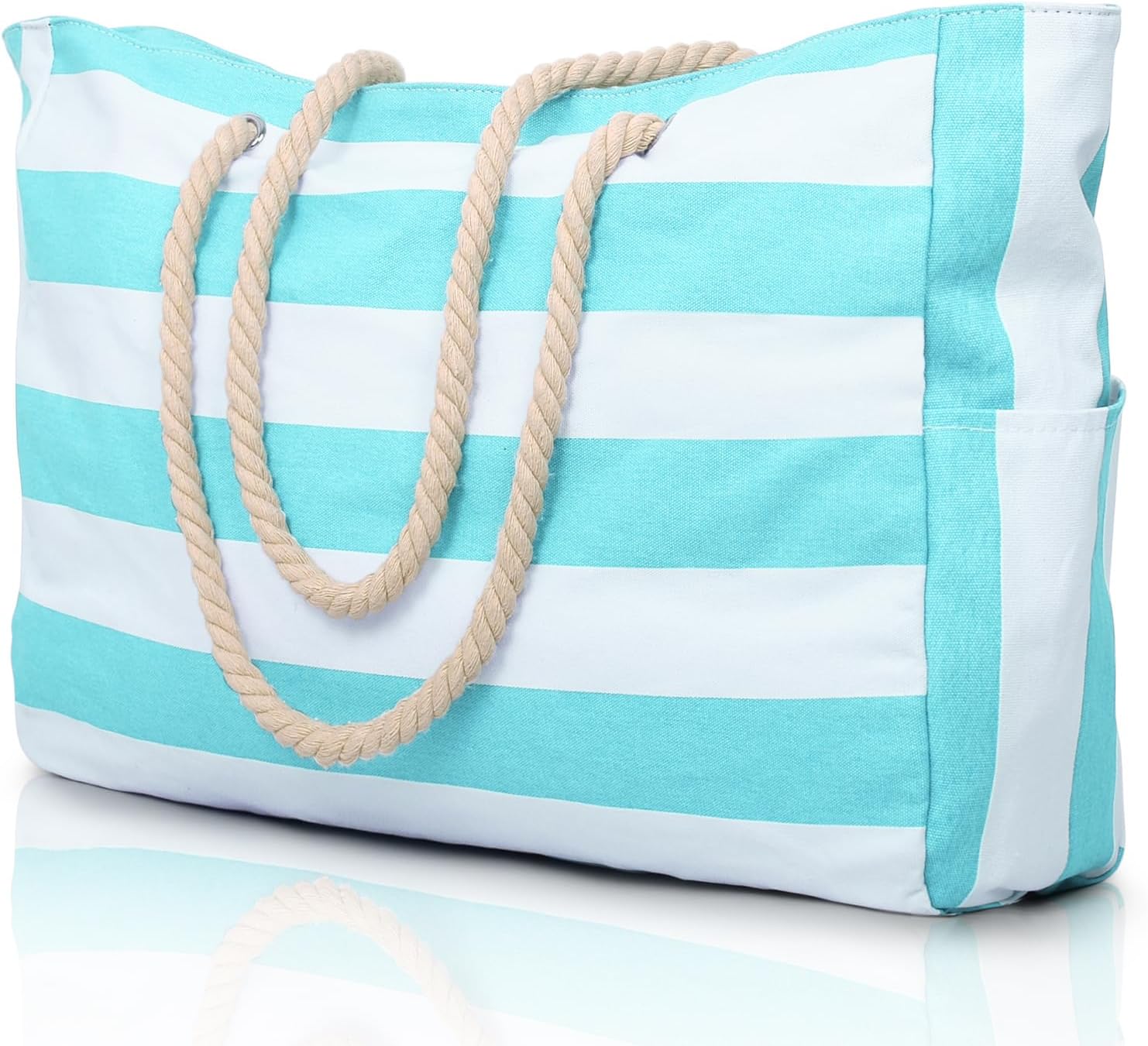 Versatile Waterproof Tote Bag with Zipped Storage for Work & Play 8