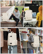 Versatile Waterproof Travel Backpack with Shoe Compartment & USB Port for Organized Adventures 1