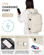 Versatile Waterproof Travel Backpack with Shoe Compartment & USB Port for Organized Adventures 8