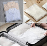 Versatile Zip Storage Bags | 20-Pack Frosted EVA Garment Sleeves with Ventilation Holes | Durable and Waterproof for Organizing 3