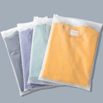 Versatile Zip Storage Bags | 20-Pack Frosted EVA Garment Sleeves with Ventilation Holes | Durable and Waterproof for Organizing 4