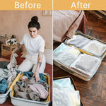 Versatile Zip Storage Bags | 20-Pack Frosted EVA Garment Sleeves with Ventilation Holes | Durable and Waterproof for Organizing 7