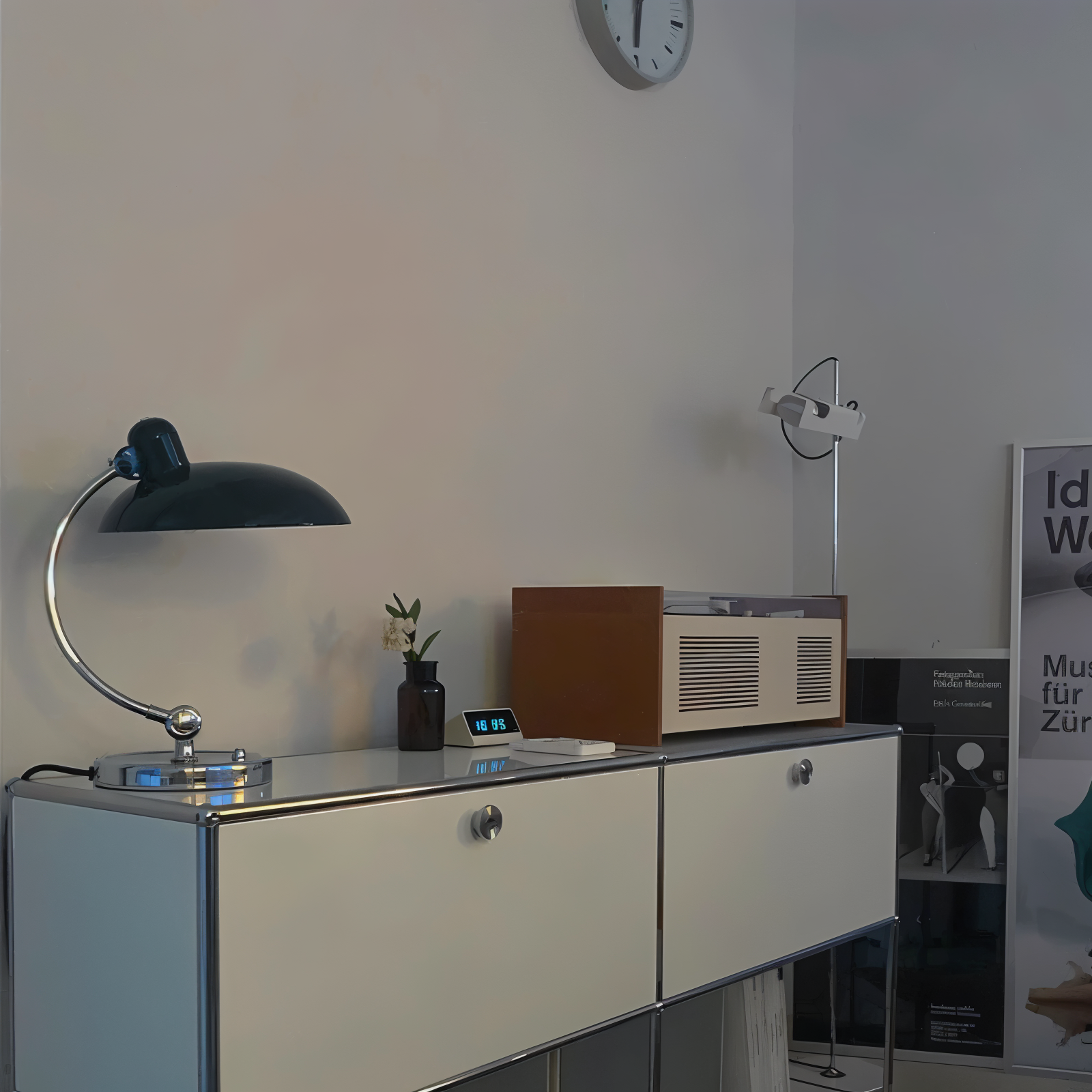 Vintage-Inspired Table Lamp | Adjustable Metal Desk Light with Dome Shade | Perfect for Warm Illumination 4